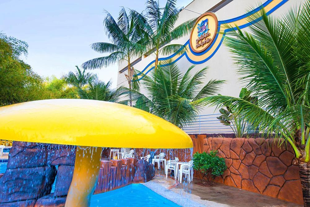 Golden Dolphin Grand Hotel Oficial カルダス・ノバス エクステリア 写真